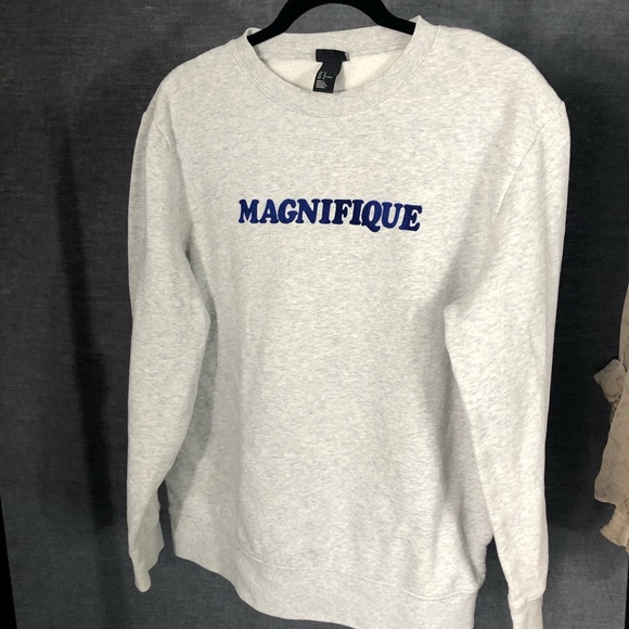 magnifique sweatshirt h&m